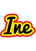 ine flaming logo