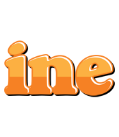 ine orange logo