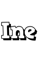 ine snowing logo