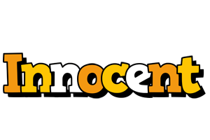 innocent cartoon logo