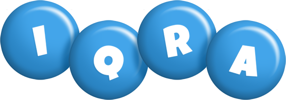 iqra candy-blue logo