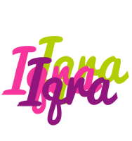 iqra flowers logo