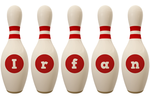 irfan bowling-pin logo