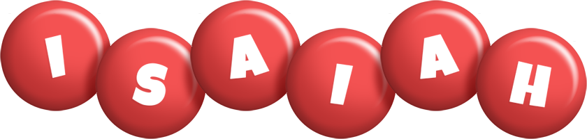isaiah candy-red logo