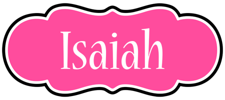 isaiah invitation logo
