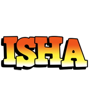 isha sunset logo