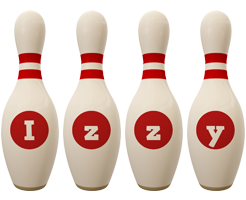 izzy bowling-pin logo