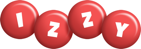 izzy candy-red logo