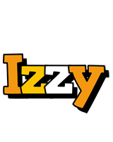 izzy cartoon logo