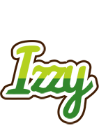 izzy golfing logo