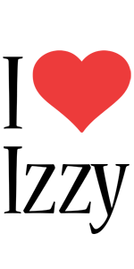 izzy i-love logo
