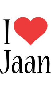 jaan i-love logo