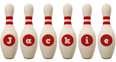 jackie bowling-pin logo