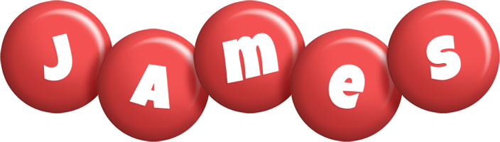 james candy-red logo