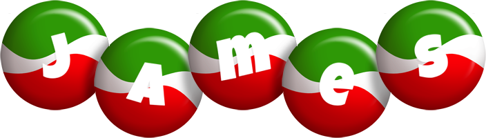 james italy logo