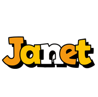janet cartoon logo