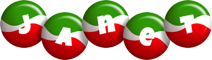 janet italy logo