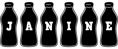 janine bottle logo