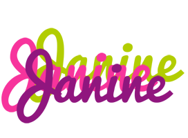 janine flowers logo