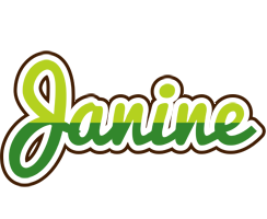 janine golfing logo