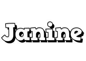 janine snowing logo