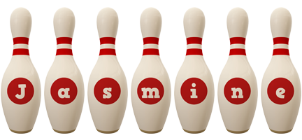 jasmine bowling-pin logo