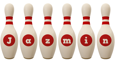 jazmin bowling-pin logo