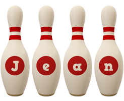 jean bowling-pin logo