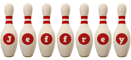 jeffrey bowling-pin logo