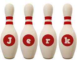 jerk bowling-pin logo