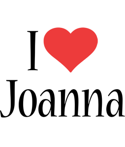 joanna i-love logo