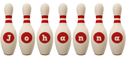 johanna bowling-pin logo