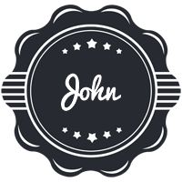 john badge logo