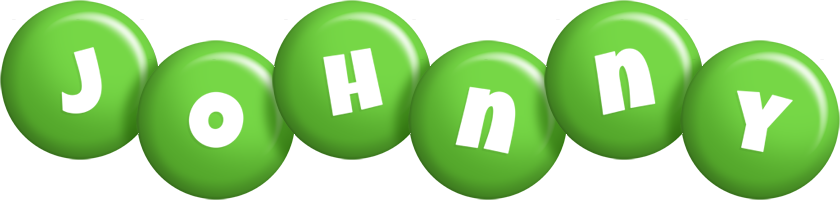 johnny candy-green logo