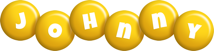 johnny candy-yellow logo