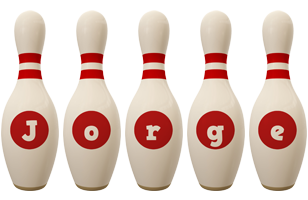 jorge bowling-pin logo