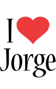 jorge i-love logo