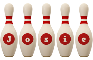 josie bowling-pin logo