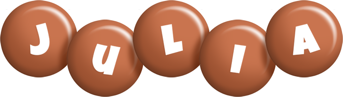 julia candy-brown logo