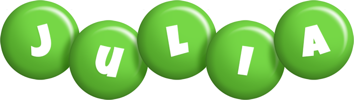 julia candy-green logo