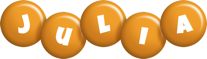 julia candy-orange logo