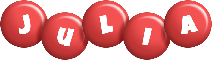 julia candy-red logo