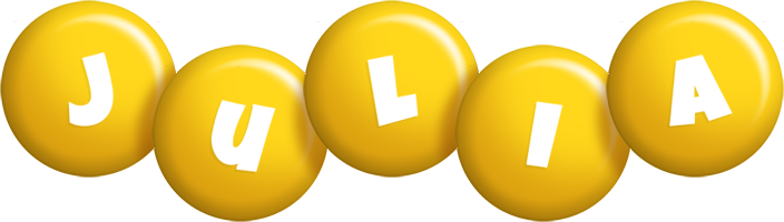 julia candy-yellow logo