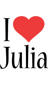 julia i-love logo