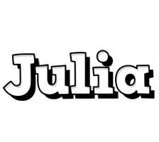 julia snowing logo