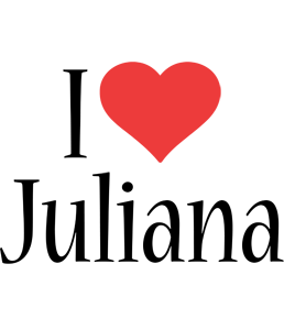 juliana i-love logo
