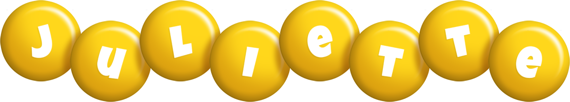 juliette candy-yellow logo