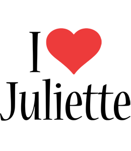 juliette i-love logo