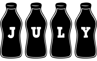 july bottle logo