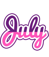 july cheerful logo